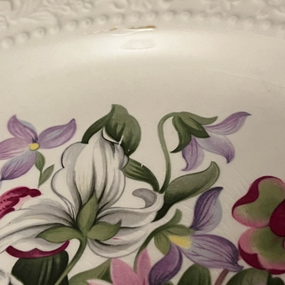 Vintage Lord Nelson Pottery Floral Emblems of Atlantic Canada - Picture 3 of 8